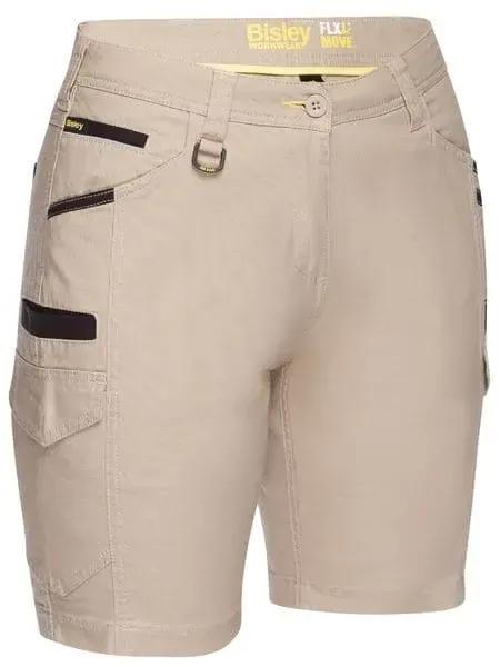 Bisley Women's Flx & Move™ Cargo Short BSHL1044 Bisley Workwear